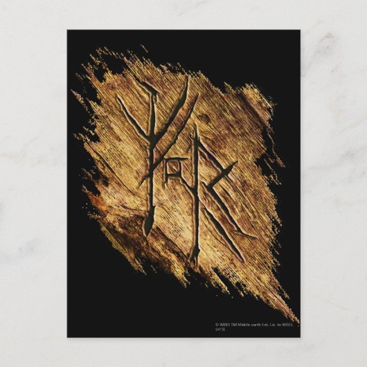 Carte Postale Symbole Mirkwood (Devant)