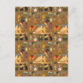 Carte Postale SYMBOLE motif D'HIÉROglyphE ANCIEN (Devant)