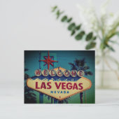 Carte Postale SYMBOLE NEON DE Las Vegas (Debout devant)