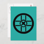 Carte Postale Symbole nordique : Roue (Devant / Derrière)