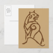 Carte Postale Symbole ours BEORN™ (Devant / Derrière)