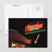 Carte Postale Symbole Posados Café Neon (Devant / Derrière)