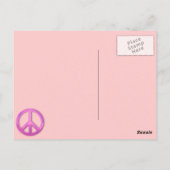 Carte Postale SYMBOLE Pretty Rose (Dos)