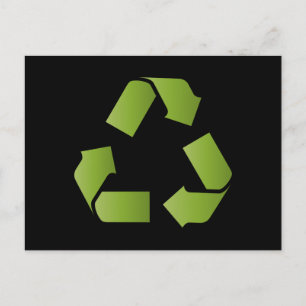 CARTE POSTALE SYMBOLE RECYCLE