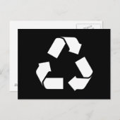 CARTE POSTALE SYMBOLE RECYCLE (Devant / Derrière)
