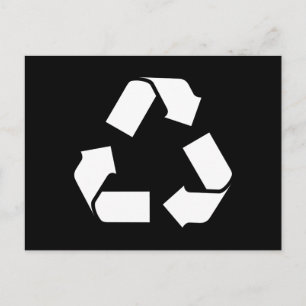 CARTE POSTALE SYMBOLE RECYCLE