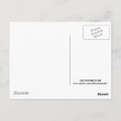 Carte Postale SYMBOLE RÉtro JAUNE (Dos)