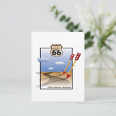 Carte Postale Symbole routier historique (Debout devant)