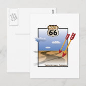 Carte Postale Symbole routier historique (Devant / Derrière)