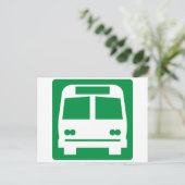 Carte Postale Symbole routière (Debout devant)