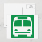 Carte Postale Symbole routière (Devant / Derrière)
