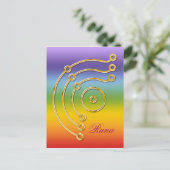 Carte Postale Symbole RUNA / OR, Runa (Debout devant)
