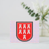 Carte Postale SYMBOLE Saxe (Debout devant)