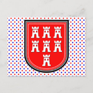 Carte Postale SYMBOLE Saxe