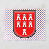 Carte Postale SYMBOLE Saxe (Devant)