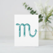 Carte Postale Symbole Scorpio (Debout devant)