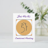 Carte Postale Symbole Sei He Ki Reiki (Debout devant)