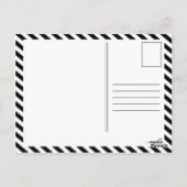 Carte Postale symbole singe chinois (Dos)