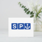 Carte Postale Symbole spanker plaisanter (Debout devant)