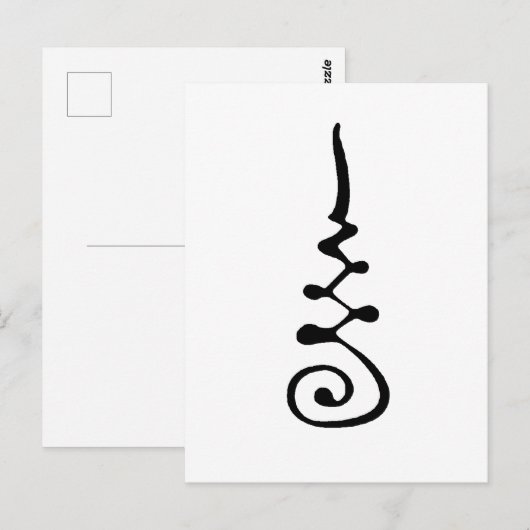 Carte Postale Symbole Unalom (Devant / Derrière)