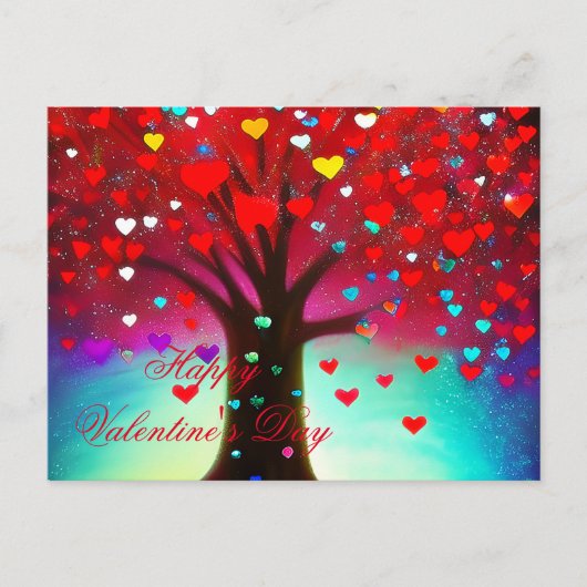 Carte Postale Symbole valentin (Devant)