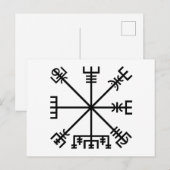 CARTE POSTALE SYMBOLE VIKING DE VÉVISE (Devant / Derrière)