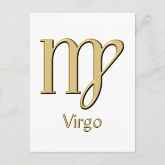 Carte Postale Symbole Virgo