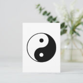 Carte Postale Symbole Yin Yang : (Debout devant)
