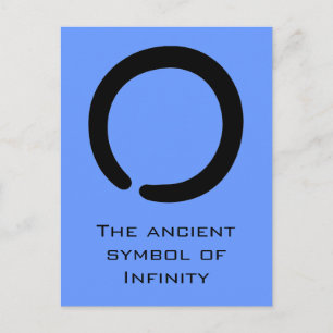 Carte Postale Symbole Zen Enso