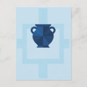 Carte Postale SYMBOLE Zodiaque Aquarius (Devant)