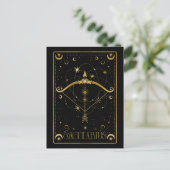 Carte Postale Symbole zodiaque du Sagittarius (Debout devant)