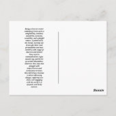 Carte Postale SYMBOLE Zodiaque Gemini (Dos)