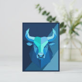 Carte Postale SYMBOLE Zodiaque Taurus (Debout devant)