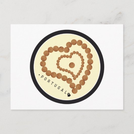 Carte Postale Symboles du Portugal - Cork (Devant)