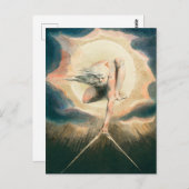 Carte Postale Symbolisme antique William Blake Earth Compass (Devant / Derrière)