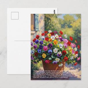 Carte Postale Symbolisme de la Pensée