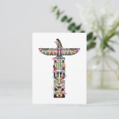 Carte Postale Symbolisme des Thunderbird Haida Nation autochtone (Debout devant)