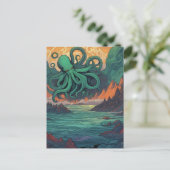 Carte Postale Symbolisme mystique de Cthulhu (Debout devant)