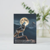 Carte Postale Symbolisme Wolf (Debout devant)