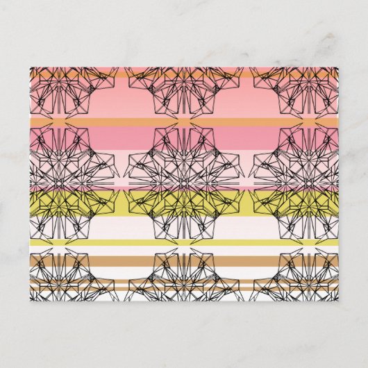 Carte Postale symétrie géométrique (Devant)