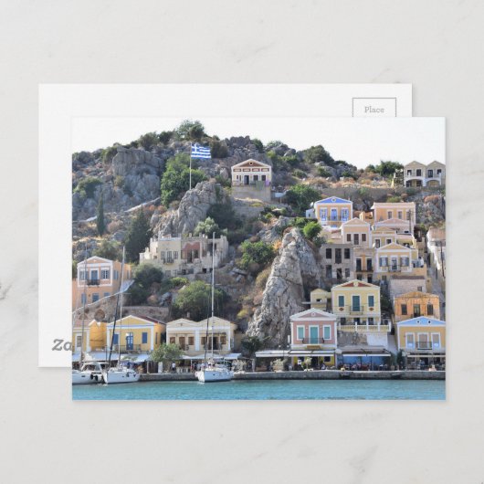 Carte Postale Symi - Grèce (Devant / Derrière)