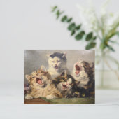 Carte Postale Symphonie de chatons par Julius Adam II (Debout devant)