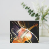 Carte Postale Symphonie de violon (Debout devant)