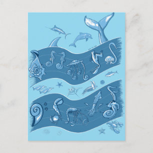 Carte Postale Symphonie d'Océan