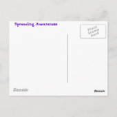 Carte Postale Symptômes de fibromyalgie (Dos)