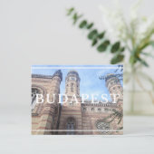 Carte postale Synagogue Budapest (Debout devant)