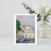 Carte Postale Synagogue de l'architecture de la ville de Slonim  (Debout devant)