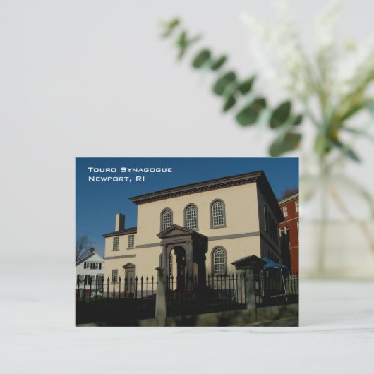 Carte Postale Synagogue de Touro (Debout devant)