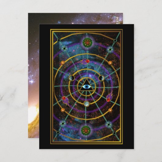 Carte Postale Synchronicité (Devant / Derrière)