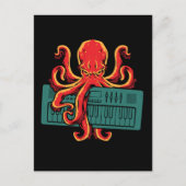 Carte Postale Synthétiseur clavier Octopus japonais analogique (Devant)